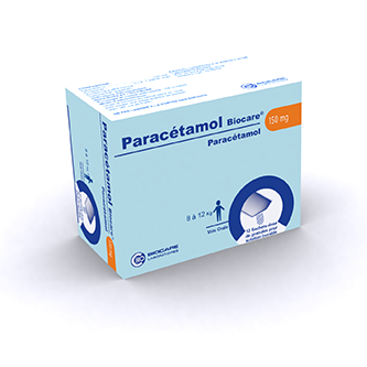 PARACETAMOL BIOCARE 150MG PDRE SOL BUV EN SACH B 12 ALGERIE