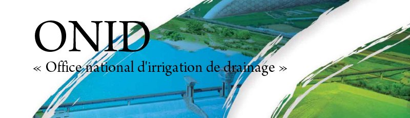 الجزائر - ONID : l'Office national d'irrigation de drainage