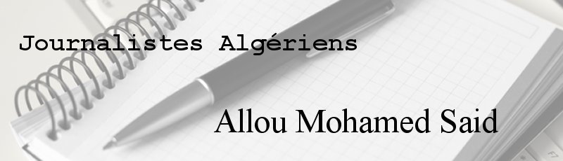 الجزائر - Allou Mohamed Said