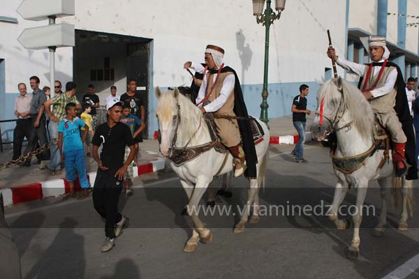 Festivités du cinquantenaire de l'indépendance de l'Algérie à Tlemcen, défilé, feux d'artifices et fantasia au programme