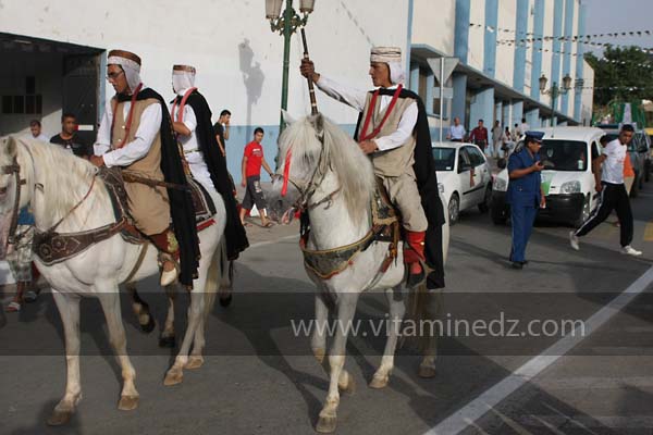 Festivités du cinquantenaire de l'indépendance de l'Algérie à Tlemcen, défilé, feux d'artifices et fantasia au programme