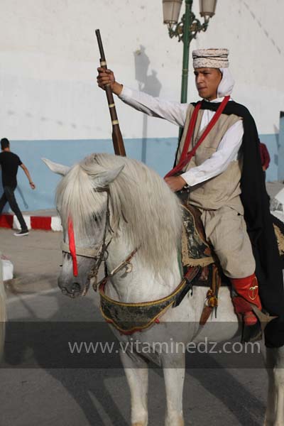 Festivités du cinquantenaire de l'indépendance de l'Algérie à Tlemcen, défilé, feux d'artifices et fantasia au programme