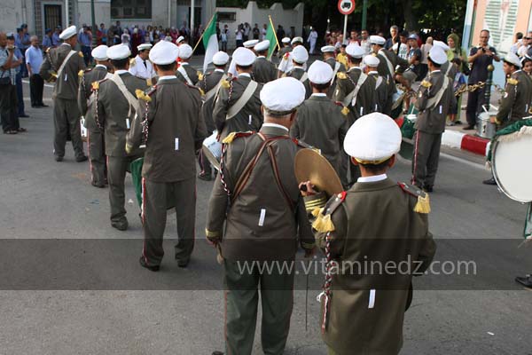 Festivités du cinquantenaire de l'indépendance de l'Algérie à Tlemcen, défilé, feux d'artifices et fantasia au programme