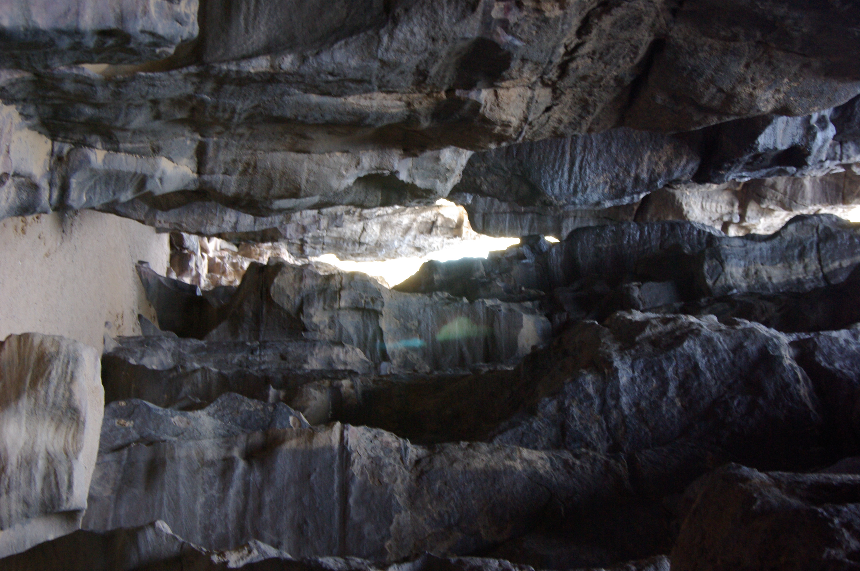 Dans le cañon de l'oued Hartes