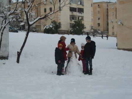 Sétif sous la neige, février 2013