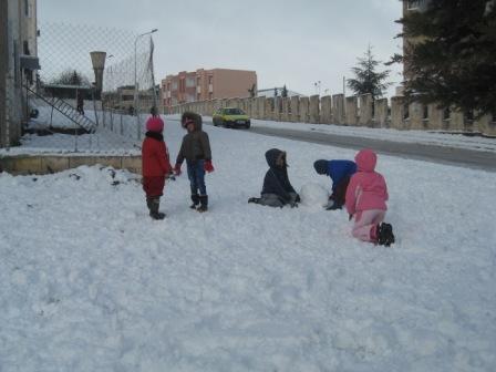 Sétif sous la neige, février 2013