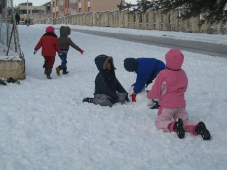 Sétif sous la neige, février 2013