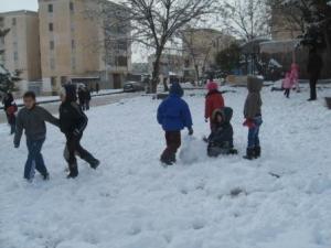 Sétif sous la neige, février 2013