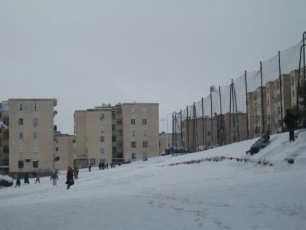 Sétif sous la neige, février 2013