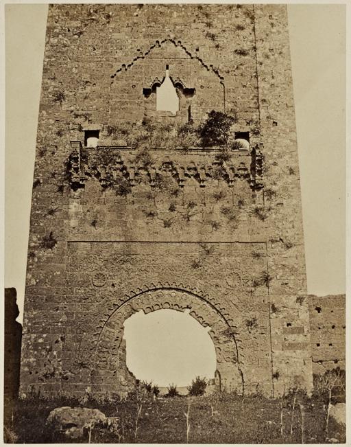 Porte du minaret du Mansoura (Photo rare)