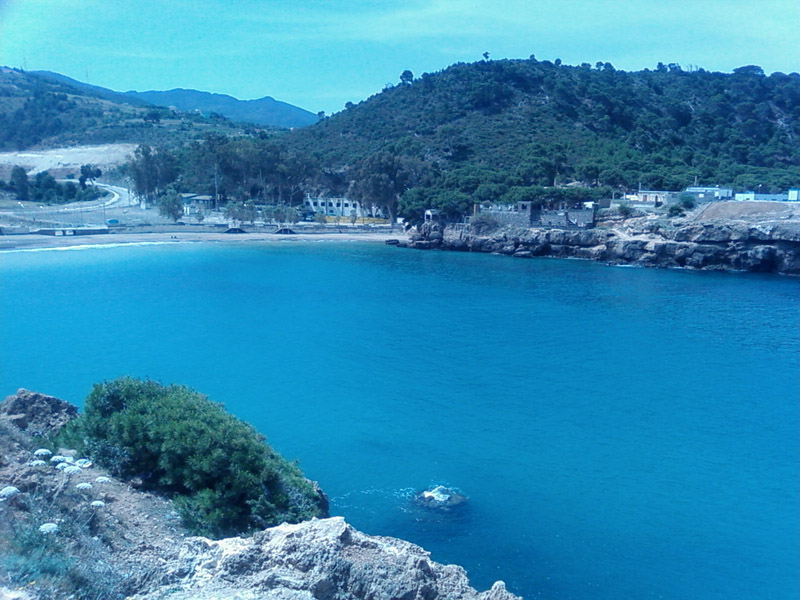 Tafsout Plage Vue Montagne