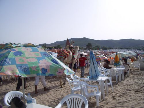 La Plage Les Andalouses En Saison Estivale